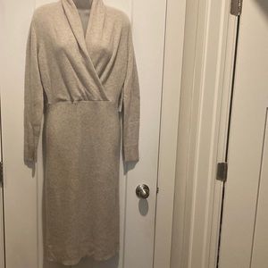 Beautiful Cashmere Dress 👗,Size-S, Beige,New, from pet and smoke free house